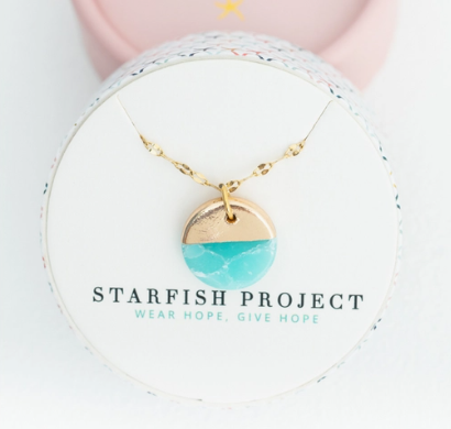 Refresh Necklace in Aqua