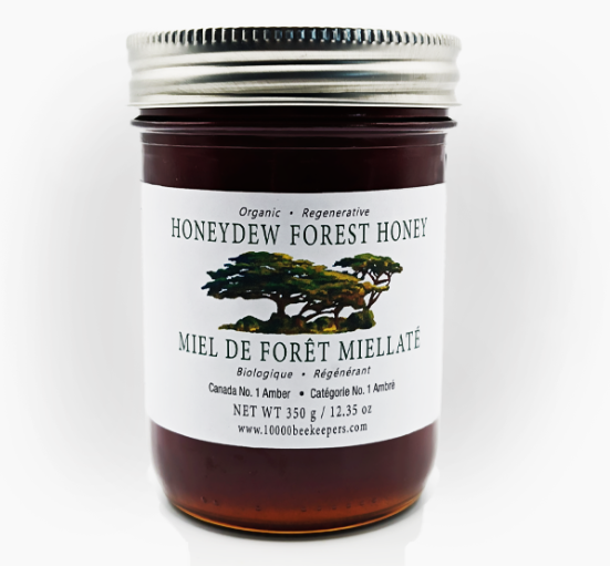 Organic Wild Honeydew Forest Honey 350g