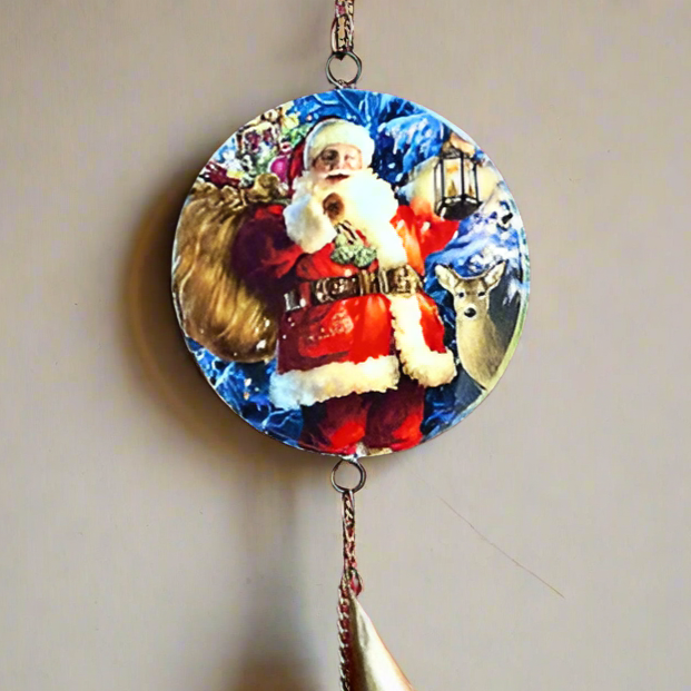 Vintage Santa Chime