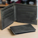 Switch Bi-Fold Leather Wallet - Electric Black 2 image