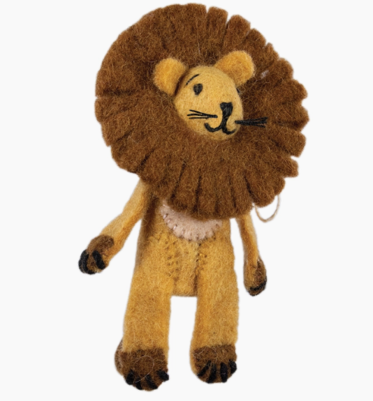 Finger Puppet Wild Woolie Leo Lion