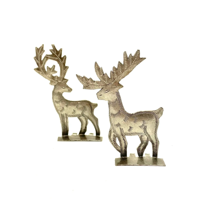 Tiny Pair of Reindeer