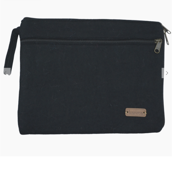 Felt Tablet Case Black 12"x9.5"