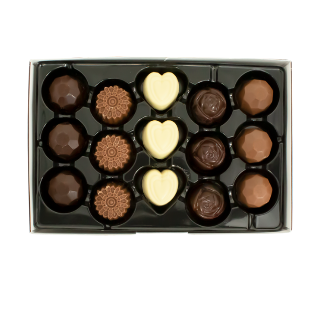 Peace by Chocolate Love Assorted 15 in box