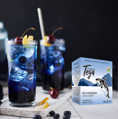 Organic Blueberry Lavender Black Tea 10ct