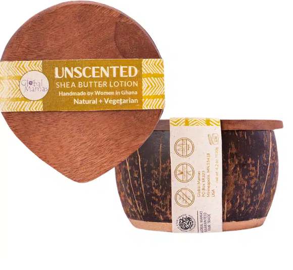 Coconut Shell Shea Butter Unscented 120g