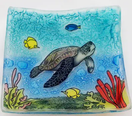Switch Handpainted Recycled-Glass Trinket Dish 4 inch 2 image