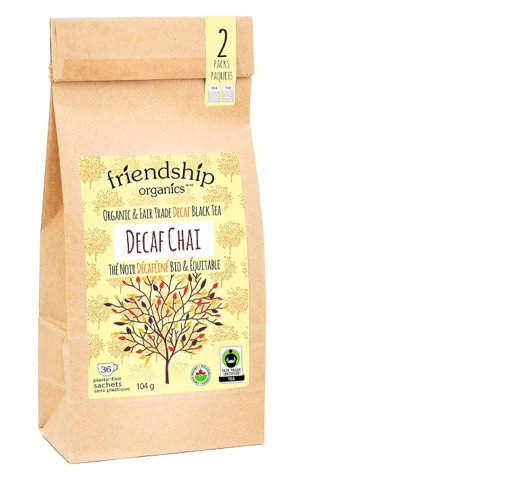 Organic Decaf Chai Friendship Tea - Twinpack