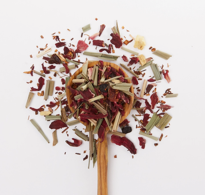 Little Berry Hibiscus Tea Tin & Spoon - 80 cups