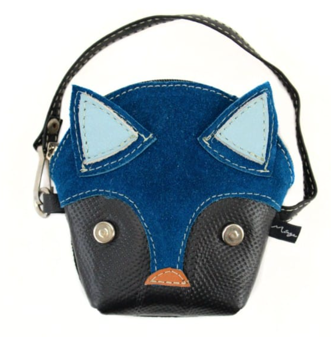 Leather Cat Coin Purse