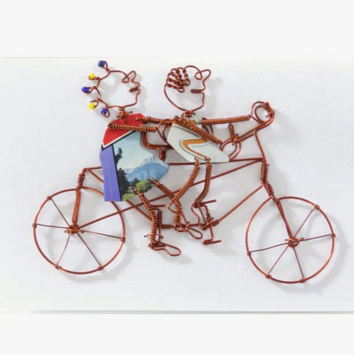 Bicycle-Built-for-Two Greeting Card