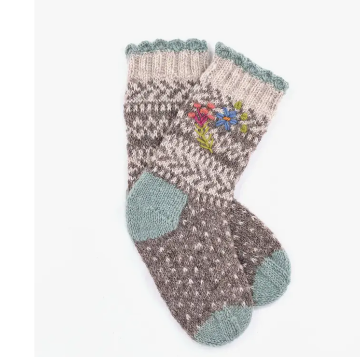 Wool Knit Socks