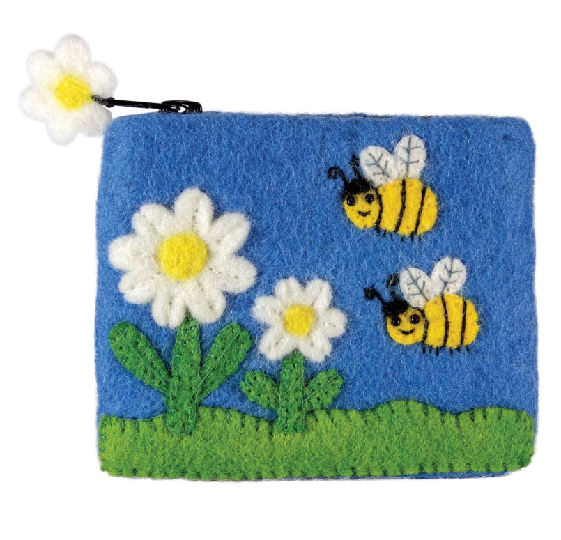 Coin Purse Bumblebees