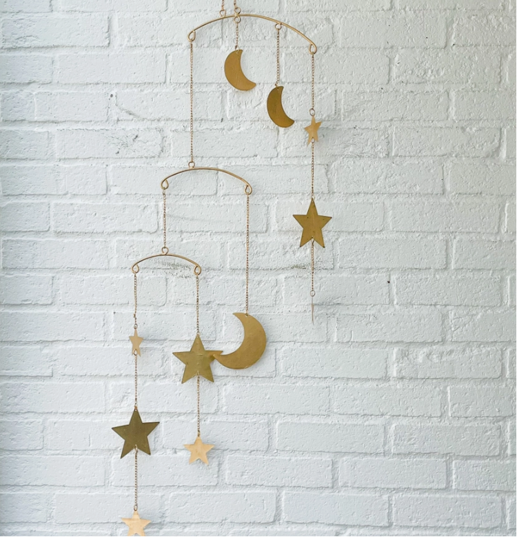 Starstruck Upcycled Metal Mobile