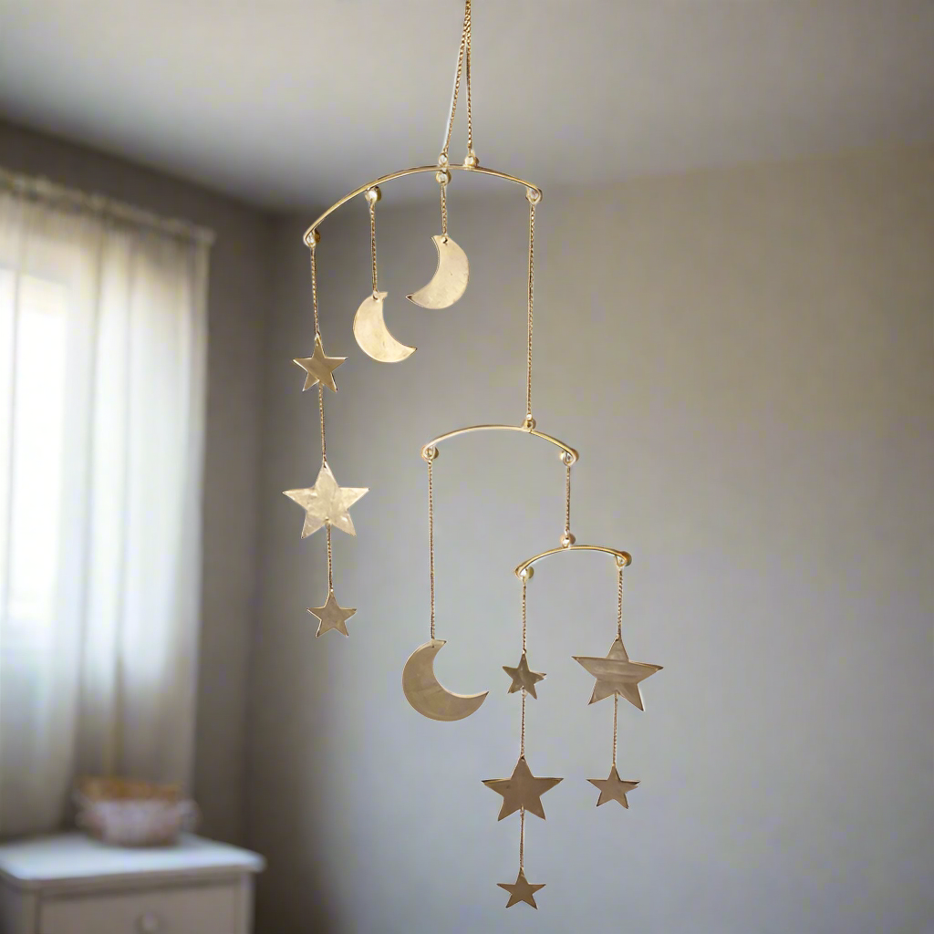 Starstruck Upcycled Metal Mobile