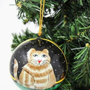 Switch Handpainted Ornament Cat 2 image