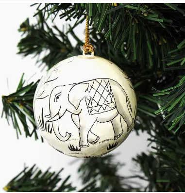 Handpainted Ornament Elephant