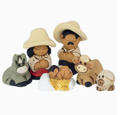 Characato Mini Nativity Set - 9 piece