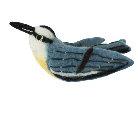 Nuthatch Bird Ornament