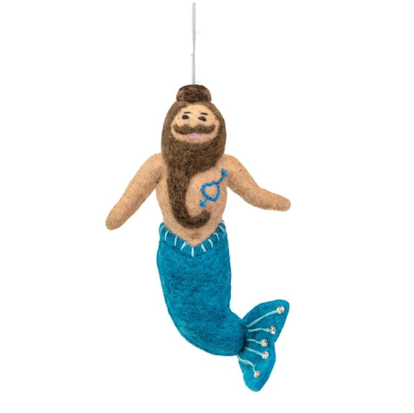 Merman Ornament