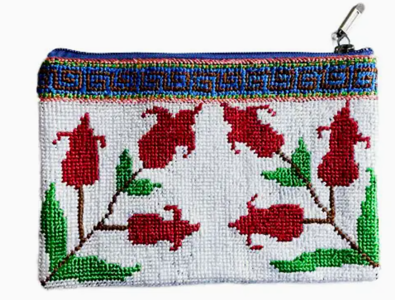 Tulip Needle Point Clutch