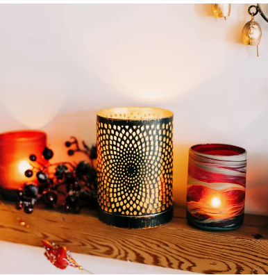 Fiery Sands Candleholder