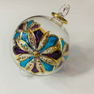 Switch Blown Glass Ornament Coloured Flower 2 image