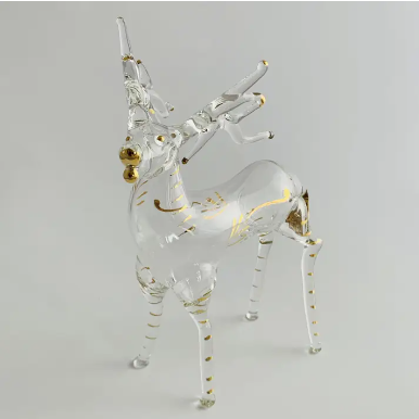 Blown Glass Tabletop - Reindeer