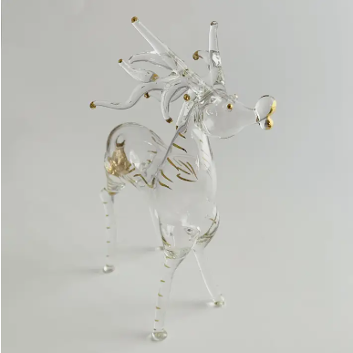 Blown Glass Tabletop - Reindeer