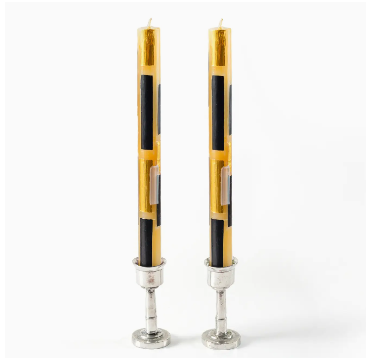 Klimt Taper Candles 9" (2-Pack)