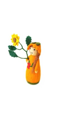 Sunflower Doll Ornament