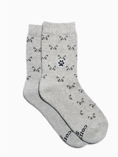 Kids Socks that Save Cats