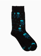 Switch Socks That Protect Oceans (Black Jellyfish) 2 image