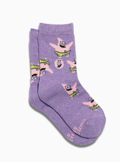 Kids Patrick Socks That Protect Oceans