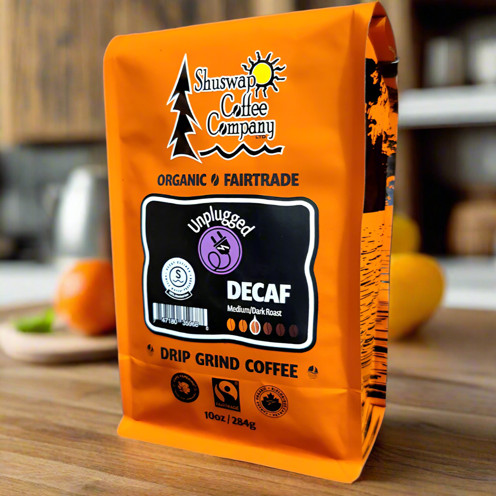 10 oz Unplugged Decaf Dark Drip Ground Coffee