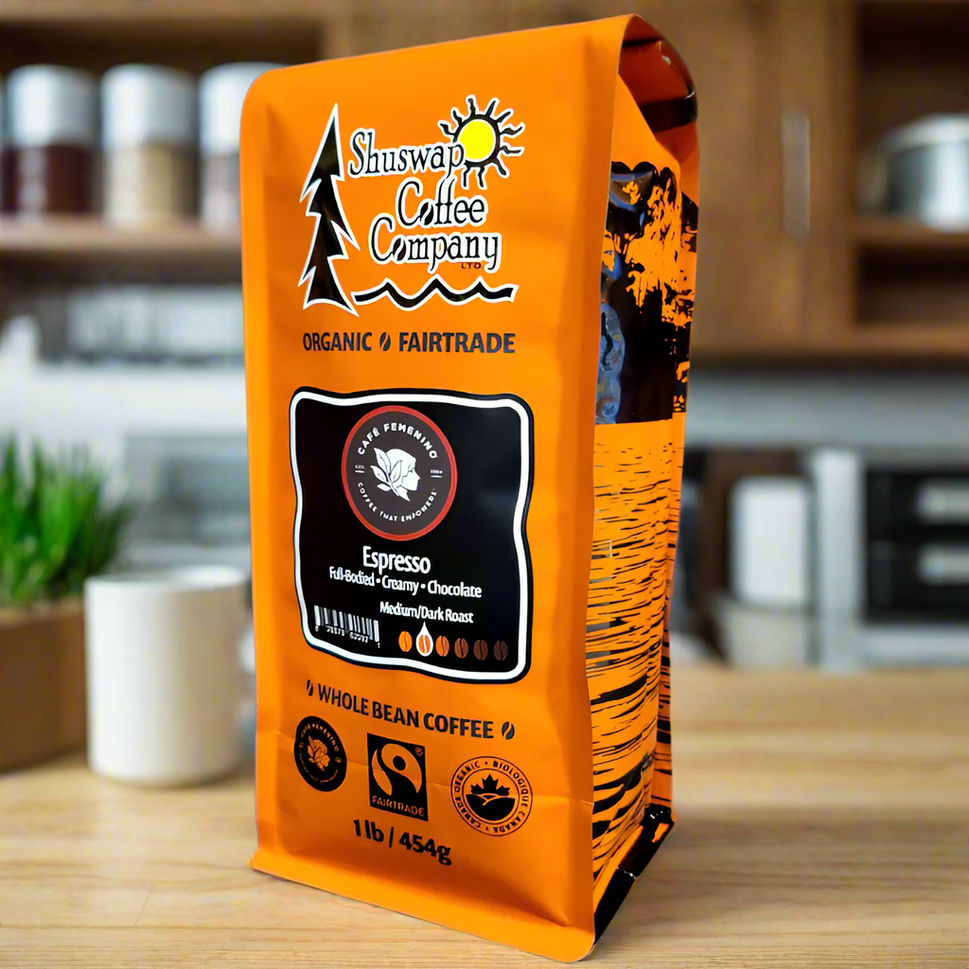 1 LB Espresso Classic Medium/Dark Whole Bean Coffee