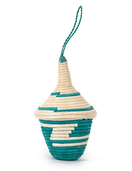 Switch Miniature Basket Ornament Tall Green 3.5&quot;. 2&quot; 2 image