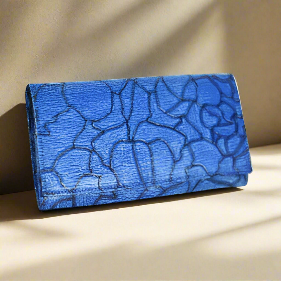 Shanti Wallet - Nautical Blue