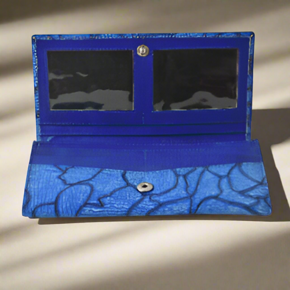 Shanti Wallet - Nautical Blue