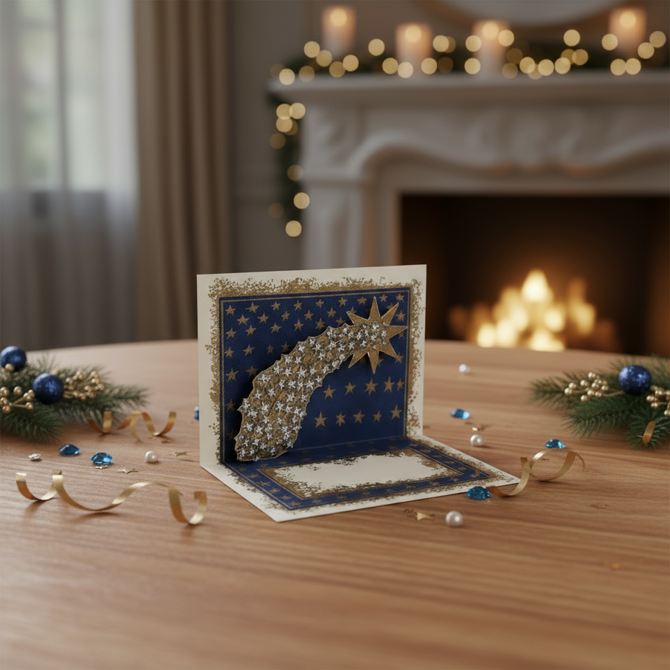 Shooting Star Pop-Up Card