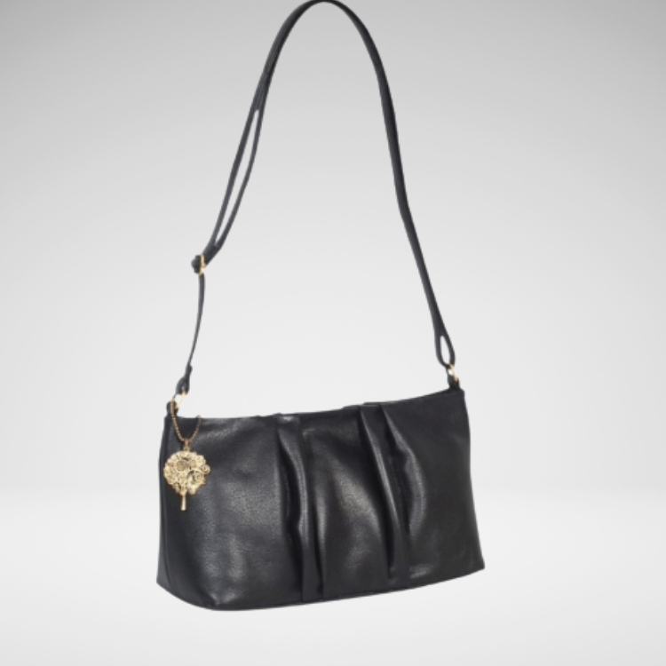 Smooth Leather Black Purse