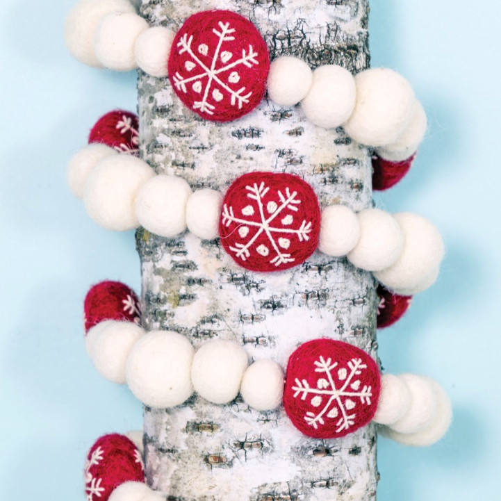 Snowflakes Garland