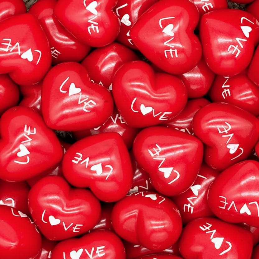 Soapstone Hearts - With Love Etching