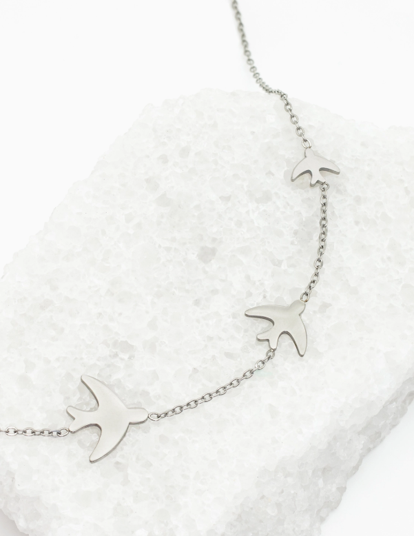 Sparrow Stainless Steel Necklace