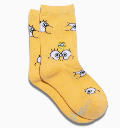 Kids Spongebob Socks That Protect Oceans