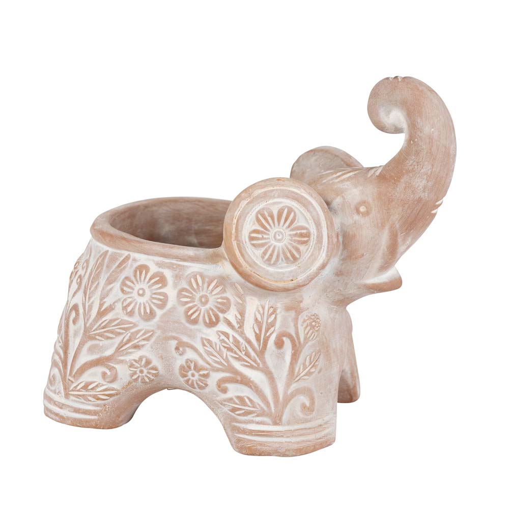 trumpeting elephant planter