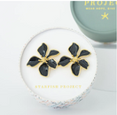 Switch Bloom Earrings in Midnight Black 2 image