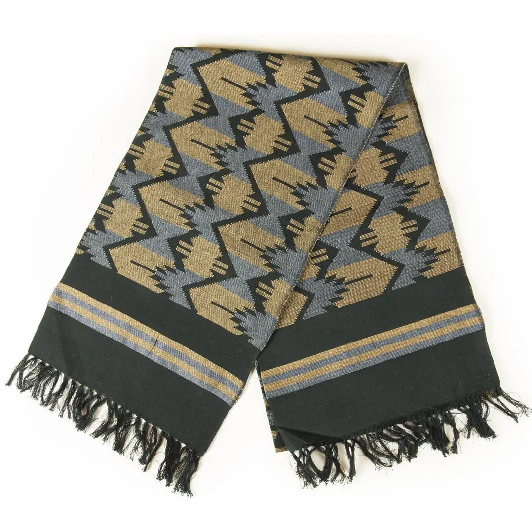 Dhaka Hand Loomed Shawl Scarf