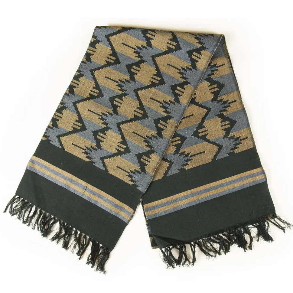 Dhaka Hand Loomed Shawl Scarf