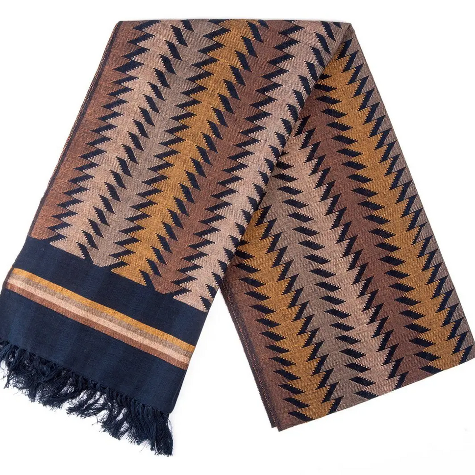 Dhaka Hand Loomed Shawl Scarf